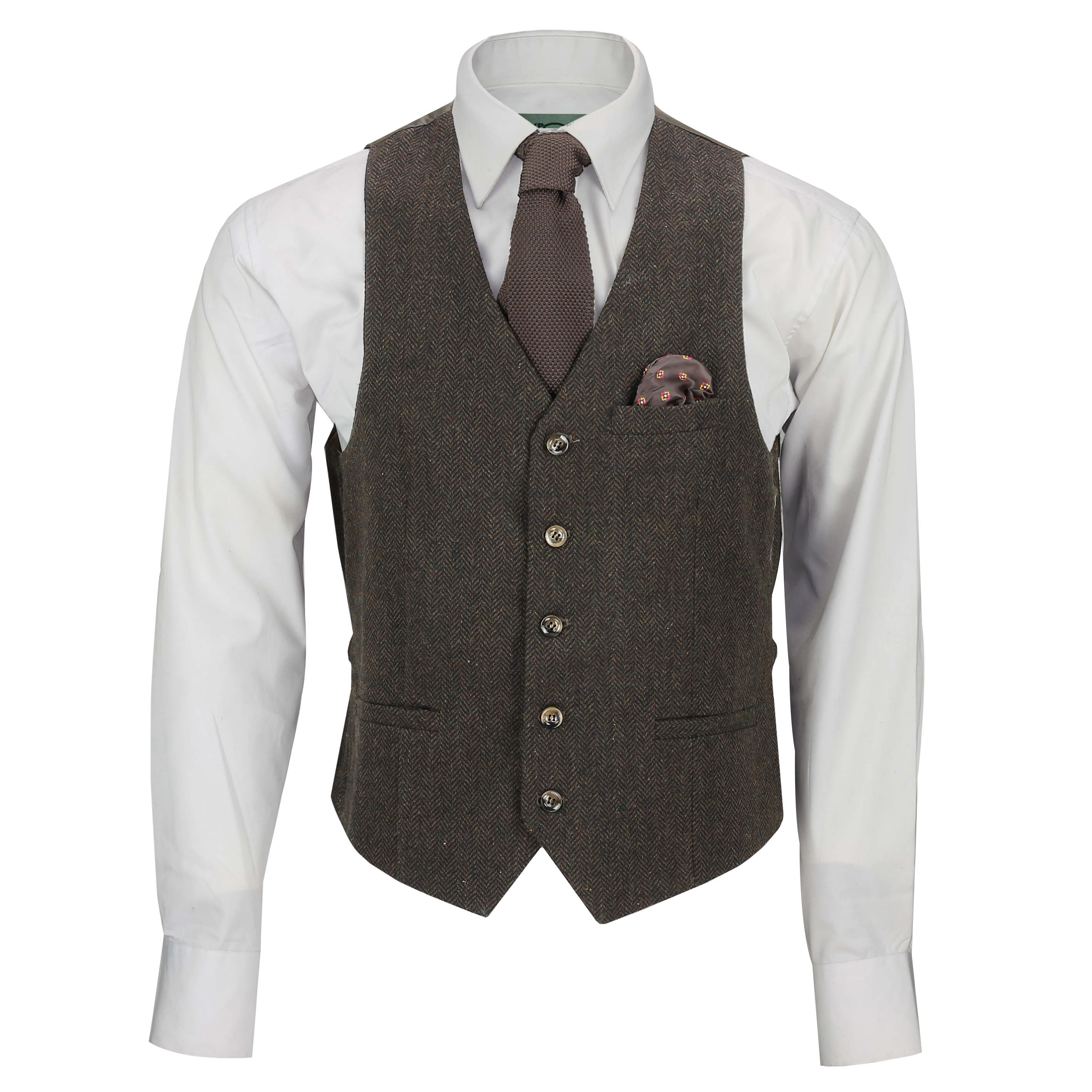 Mens black tweed outlet waistcoat